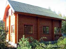 Деревянный дом, фото 34